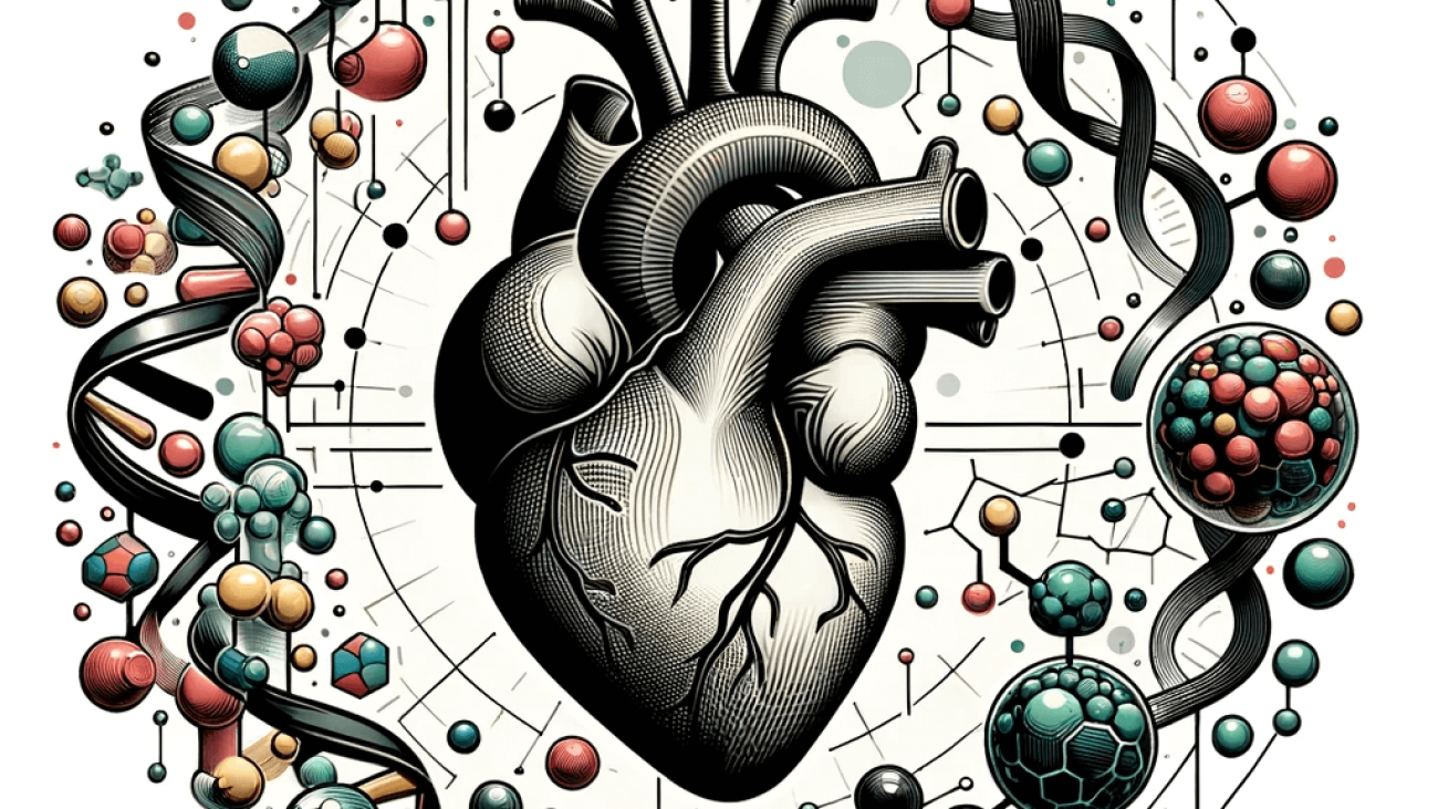 DALL·E 2024-01-31 13.25.21 - A professional scientific illustration depicting the concept of analyzing proteins to prevent heart failure-related deaths. The image features a styli (1)