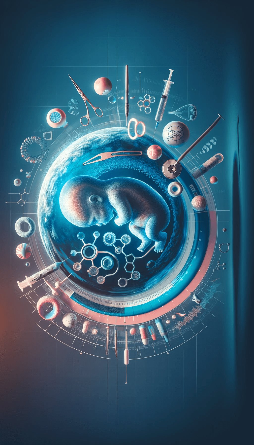 DALL·E 2023-11-19 14.15.05 - A professional and impactful image for a medical social media post about the risk of congenital anomalies in children conceived with medically assiste