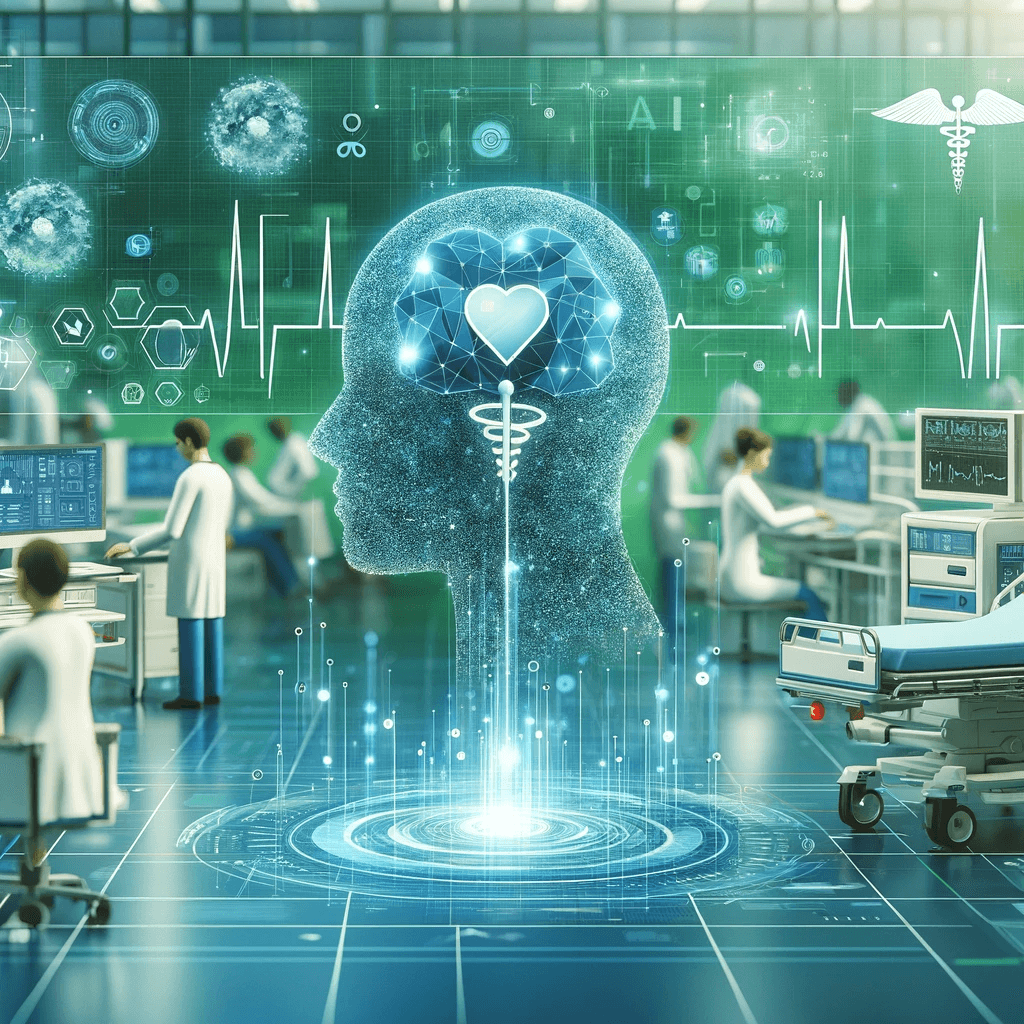 DALL·E 2023-11-19 14.15.21 - A professional and informative image for a medical social media post about the implications of using artificial intelligence predictive models in heal